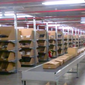 Impianti di stoccaggio e movimentazione capi stesi e accessori